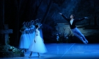 В партии Графа Альберта в балете Жизель, или Вилисы. Жизель - Мария Виноградова
