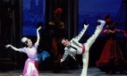 В партии Перуанца в балете Парижское веселье. С Марианной Рыжкиной