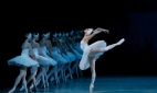 В партии Одетты-Одиллии в балете Лебединое озеро