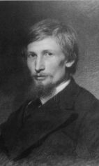 Портрет художника Виктора Михайловича Васнецова.1874г.