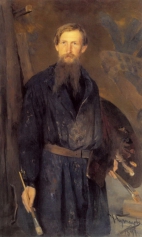Портрет художника Виктора Михаловича Васнецова. 1891г.
