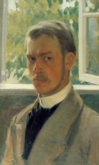Автопортрет у окна. 1899г.