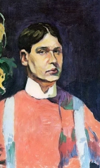 Автопортрет в красном. 1908-1909гг. 