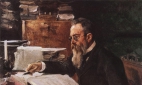 Портрет композитора Н.А. Римского-Корсакова. 1898г.