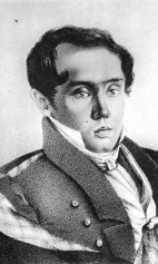 Портрет поэта Евгения Абрамовича Боратынского. 1820-е гг.