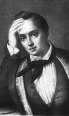 Портрет поэта Евгения Абрамовича Боратынского. 1830-е гг.