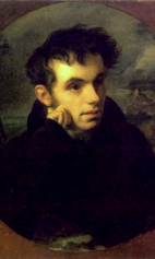 Портрет поэта Василия Андреевича Жуковского. 1815г. 