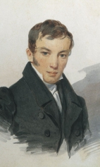 Портрет поэта Василия Андреевича Жуковского. 1820-е гг.