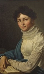 Портрет поэтессы Анны Петровны Буниной. 1810-1814гг.