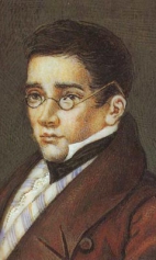 Портрет поэта Александра Сергеевича Грибоедова, 1820-ее гг.