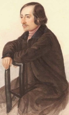 Портрет поэта Николая Алексеевича Некрасова. 1860-ее гг.