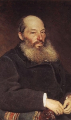 Портрет поэта Афанасия Афанасьевича Фета . 1882г.