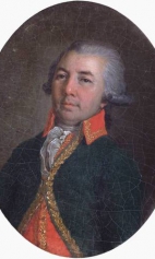 Портрет поэта Гаврилы Романовича Державина. 1790-е гг.