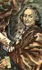 Портрет писателя Николая Александровича Сумарокова. 1750-е гг.