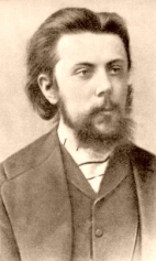 Фотопортрет композитора Модеста Петровича Мусоргского. 1870-е гг.