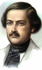 Портрет композитора Александра Егоровича Варламова. 1830-е гг.