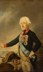 Портрет генералиссимуса графа Александра Васильевича Суворова. 1799г.