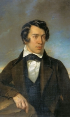 Автопортрет Хомякова Алексея Степановича. 1842г.
