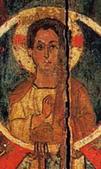 Собор Архангелов (1250-1299) (фрагмент). Спас Еммануил