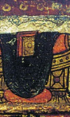 Спас на престоле, с избранными святыми (1275-1299) (фрагмент). Архангелы