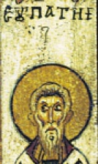 Спас на престоле, с избранными святыми (1275-1299) (фрагмент). Святые