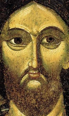 Спас Вседержитель (Около 1299) (фрагмент). Лик Спаса