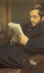 Портрет художника Александра Николаевича Бенуа. 1898г.