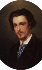 Портрет художника Владимира Егоровича Маковского. 1868г.