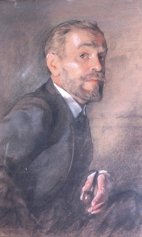 Портрет художника Аркадия Александровича Рылова. 1918г.