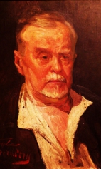 Портрет художника Аркадия Александровича Рылова. 1934г.