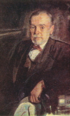 Портрет художника Аркадия Александровича Рылова. 1922г.