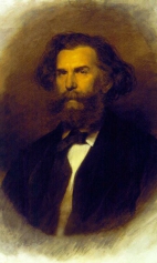 Портрет художника Алексея Петровича Боголюбова. 1869г.