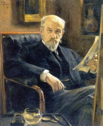 Сомов Константин Андреевич (1869-1939) , Портрет Андрея Ивановича Сомова , 1897 год  , холст, масло
