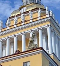 Башня Главного Адмиралтейства, скульптурная группа (Санкт-Петербург)