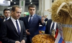Медведев: Россия полностью обеспечена собственными зерном и мясом